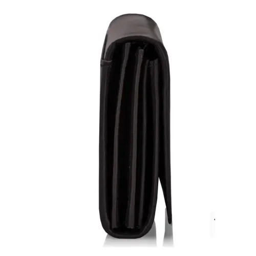 OCHNIK SL-125-99 czarny portfel damski ze skóry naturalnej / OCHNIK SL-125-99 black women’s leather wallet in genuine leather